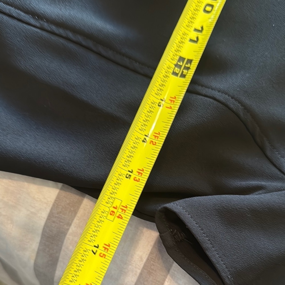 Madewell Black A-Line Mini Dress with Raglan Sleeves - Picture 6 of 10